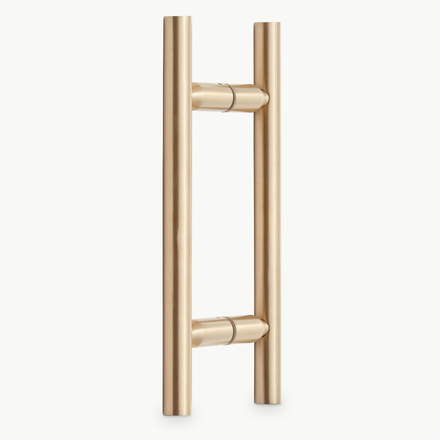 Frame Less Window Handle Infinity Frameless Shower Door - Biscayne Handle, Brushed Bronze | Luca ...