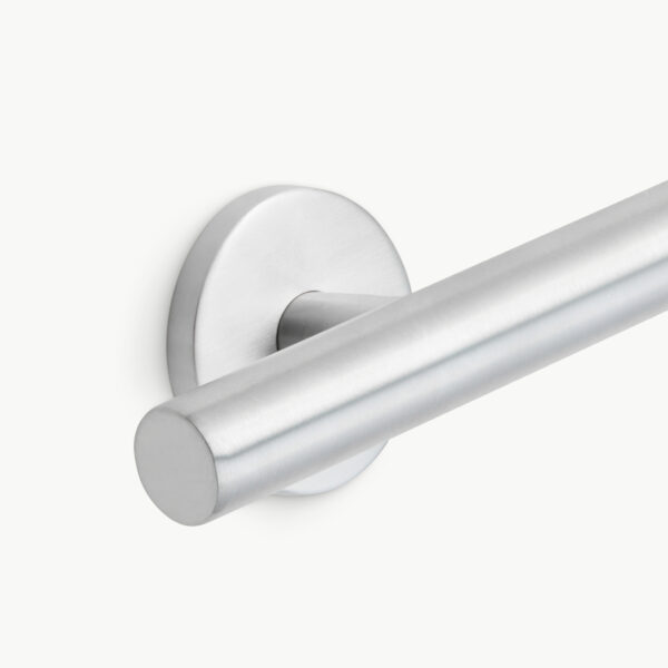 Biscayne Ladder Grab Bar - Brushed Nickel