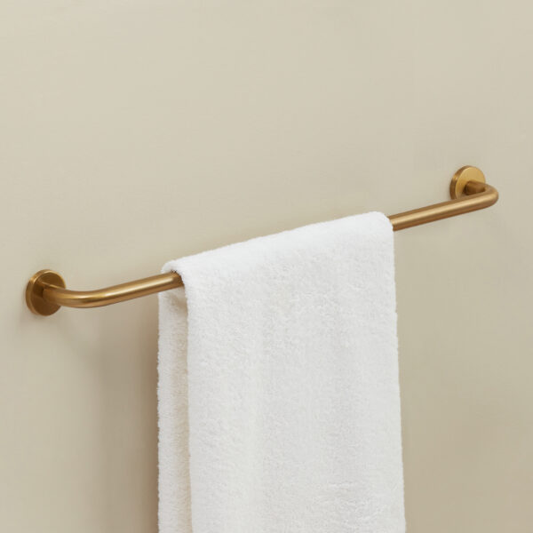 Acadia Towel Bar - Brushed Bronze