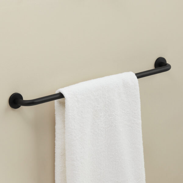 Acadia Towel Bar - Matte Black