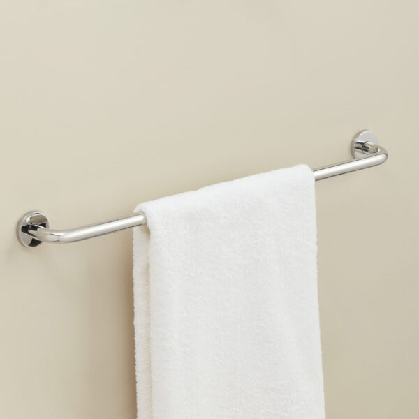 Acadia Towel Bar - Polished Chrome