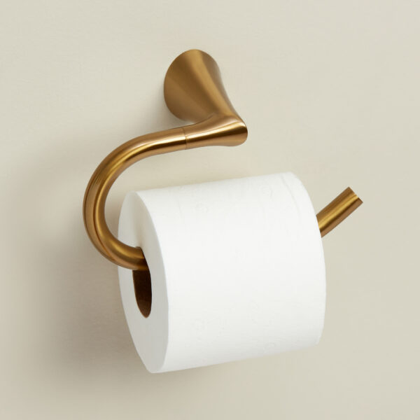 Acadia Toilet Paper Holder - Brushed Bronze