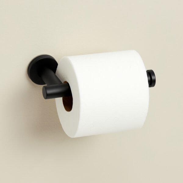 Biscayne Toilet Paper Holder - Matte Black