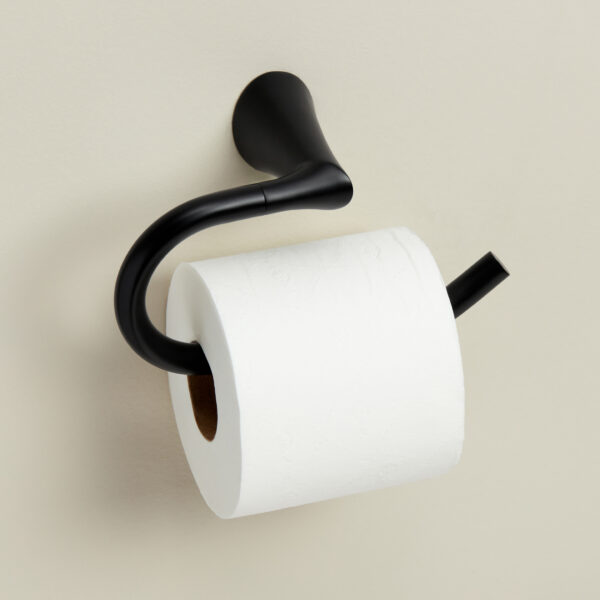 Acadia Toilet Paper Holder - Matte Black