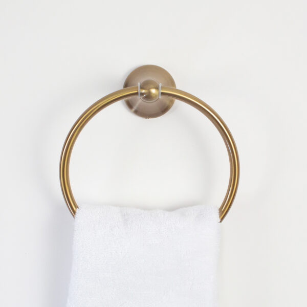 Acadia Towel Ring - Brushed Bronze