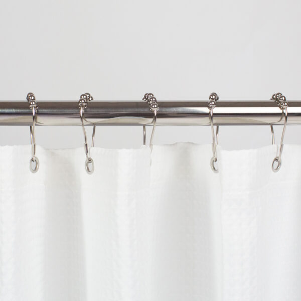 Adjustable Curved Shower Curtain Rod - Polished Chrome