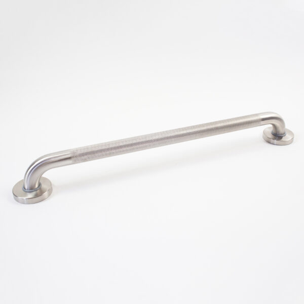 Acadia Peened Grab Bar - Brushed Nickel