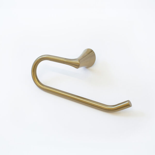Acadia Hand Towel Hook - Brushed Bronze