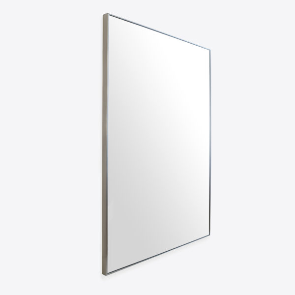 Hawthorne Metal Framed Mirror - Brushed Nickel