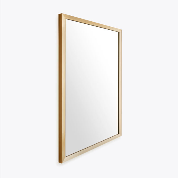 Lindens Framed Mirror - Brushed Bronze