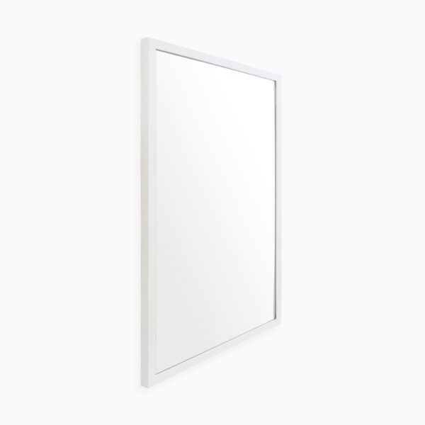 Lindens Framed Mirror - White