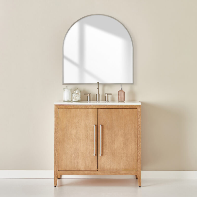 Rowan Arched In Use Vanity BN mirror FLAT copy