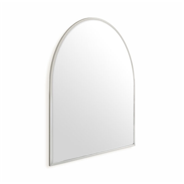 Rowan Arch Mirror - Brushed Nickel